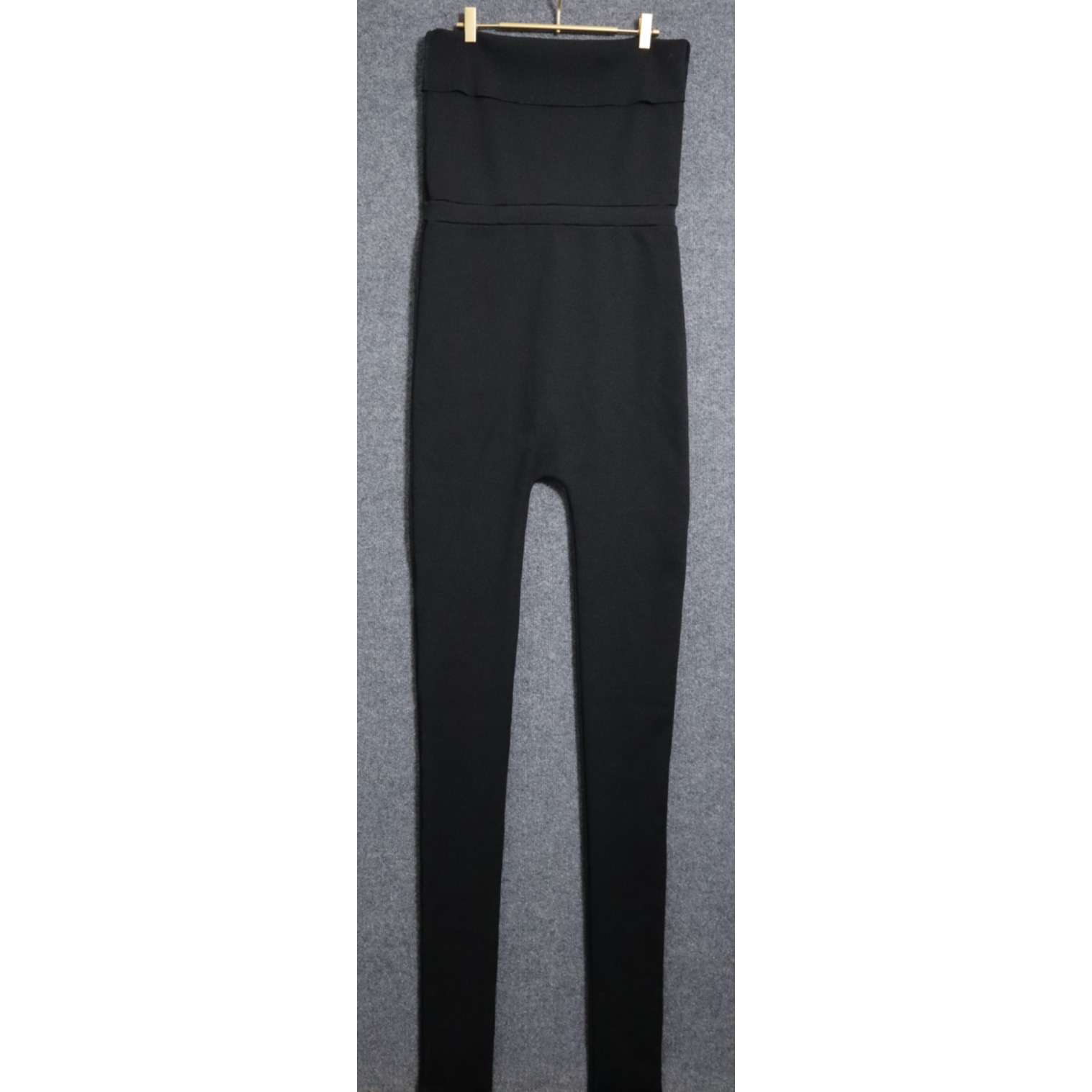 Demobaza Jumpsuit Women Large Black Avantgarde Punk Dune Goth Bunched Leg Nwot — image 3 of 7